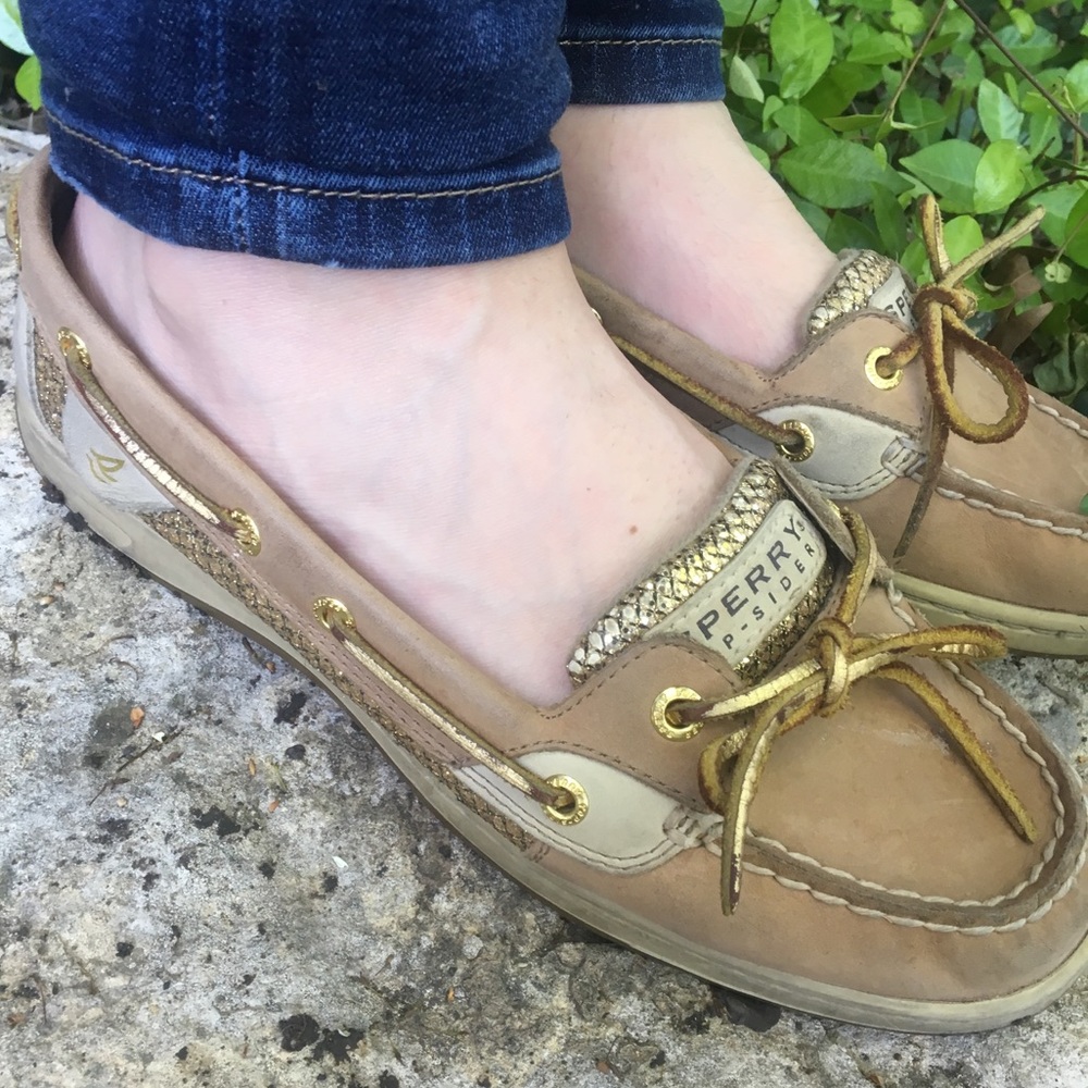 Sperry Top-Sider Women's Brown Angelfish Boat Shoe
